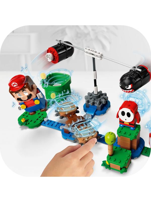 Конструктор LEGO Super Mario «Огневой налёт Билла-банзай» Дополнительный набор 71366 / 132 детали