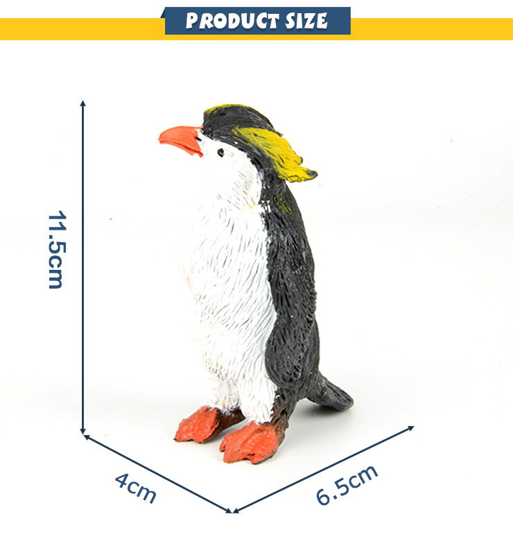 Фигурка ABtoys Юный натуралист Пингвин, термопластичная резина