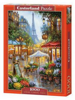 Пазл Castorland 1000 деталей Весенние цветы, Париж