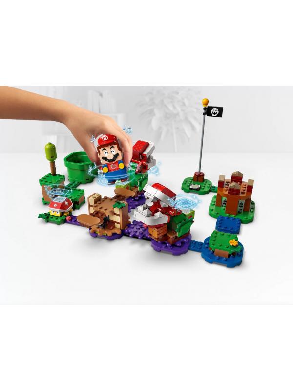 Конструктор LEGO Super Mario «Загадочное испытание растения-пираньи» Дополнительный набор 71382 / 267 деталей