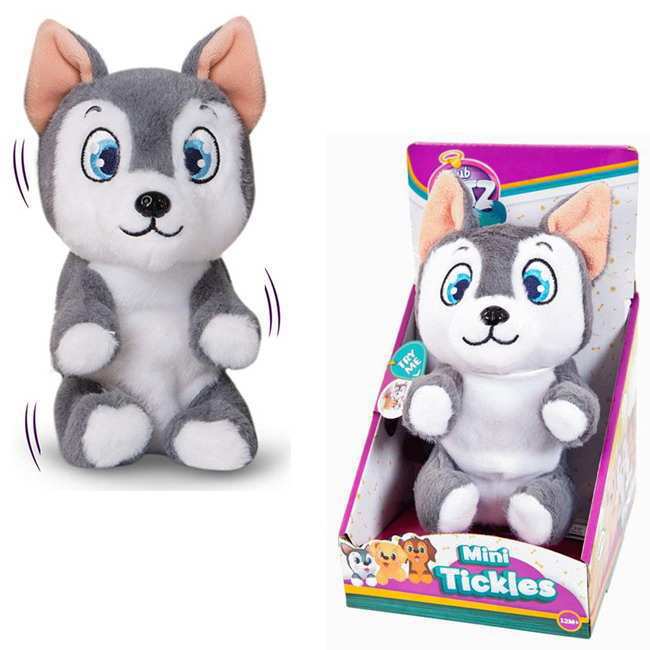 Игрушка интерактивная IMC Toys Club Petz Щенок интерактивный (серый) , со звуковыми эффектами, шевелит лапками если почесать животик