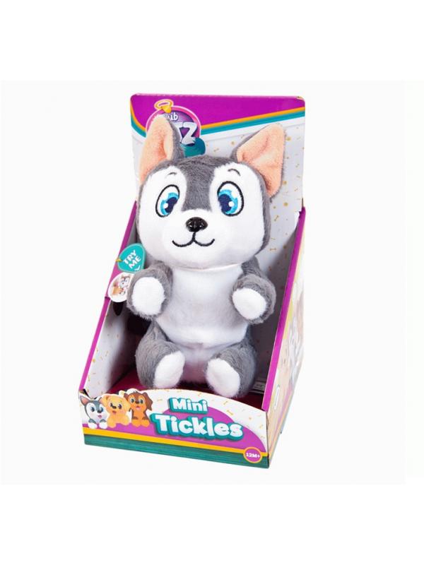 Игрушка интерактивная IMC Toys Club Petz Щенок интерактивный (серый) , со звуковыми эффектами, шевелит лапками если почесать животик