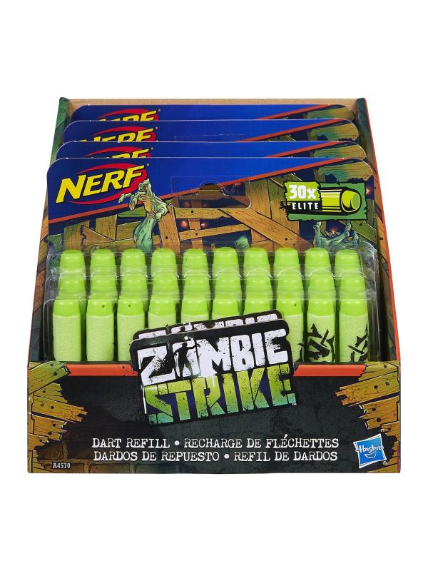 Набор стрел Hasbro Nerf «Зомби страйк 30 штук» A4570EU6
