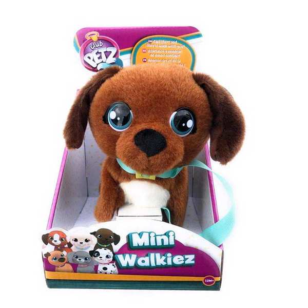 Игрушка интерактивная IMC Toys Club Petz Щенок Mini Walkiez Chocolab интерактивный, ходячий, со звуковыми эффектами