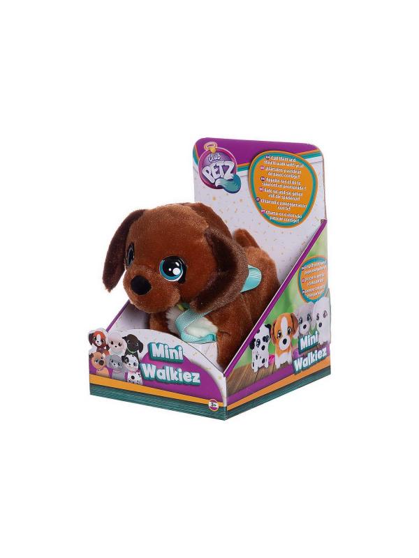 Игрушка интерактивная IMC Toys Club Petz Щенок Mini Walkiez Chocolab интерактивный, ходячий, со звуковыми эффектами