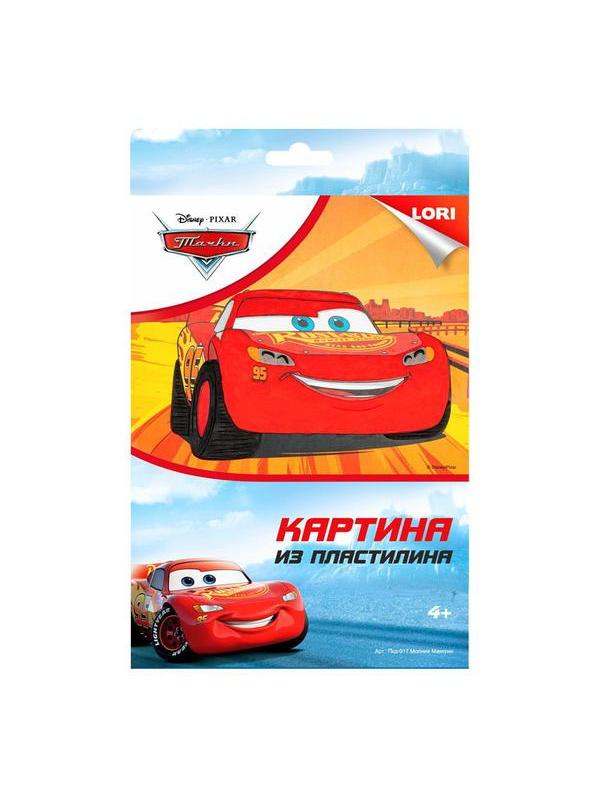 Набор для творчества LORI Картина из пластилина Disney Молния Маккуин