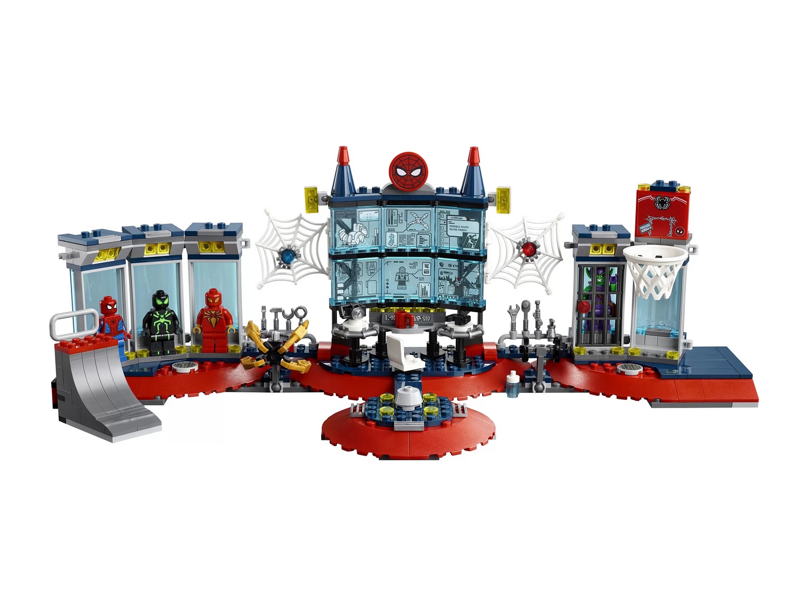 Конструктор LEGO Super Heroes «Нападение на мастерскую паука» 76175 / 466 деталей