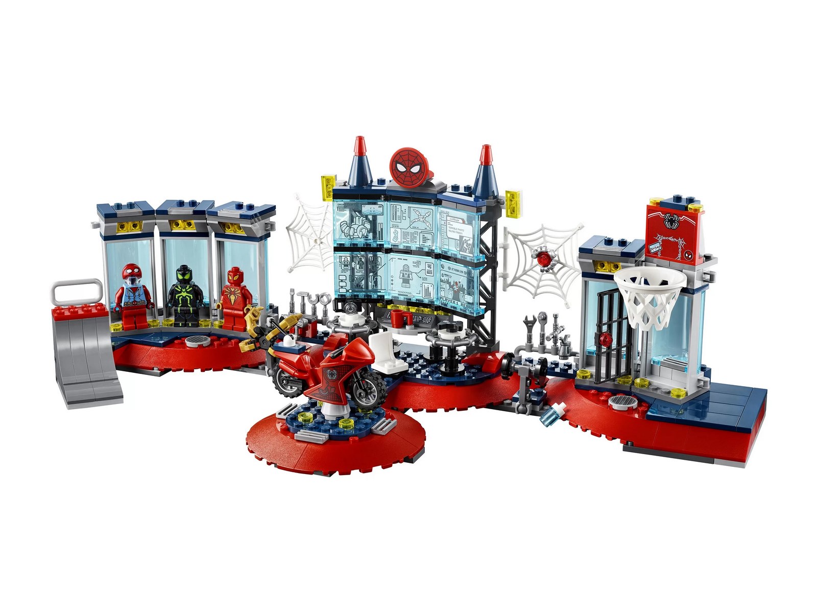 Конструктор LEGO Super Heroes «Нападение на мастерскую паука» 76175 / 466 деталей