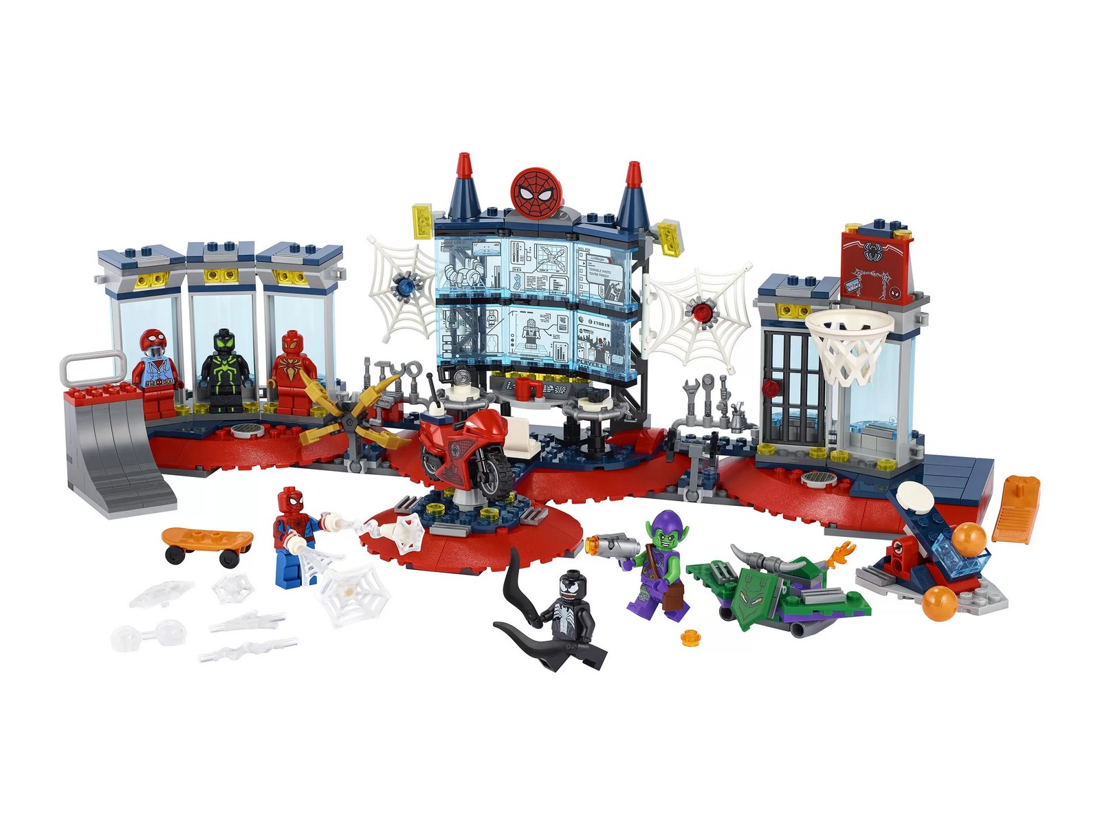 Конструктор LEGO Super Heroes «Нападение на мастерскую паука» 76175 / 466 деталей