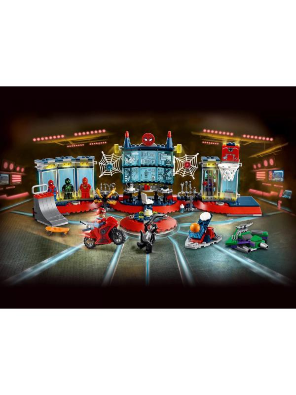 Конструктор LEGO Super Heroes «Нападение на мастерскую паука» 76175 / 466 деталей