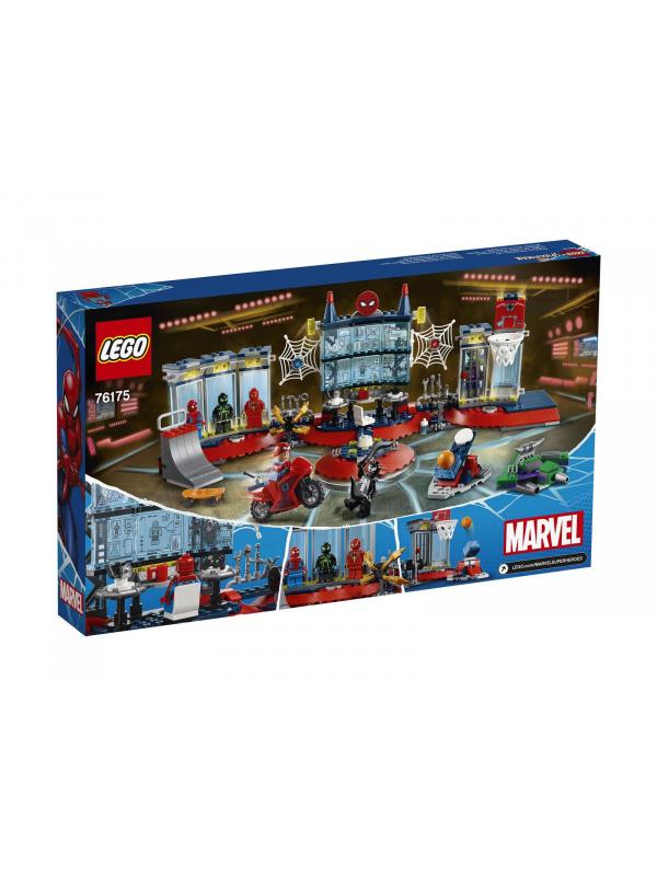 Конструктор LEGO Super Heroes «Нападение на мастерскую паука» 76175 / 466 деталей