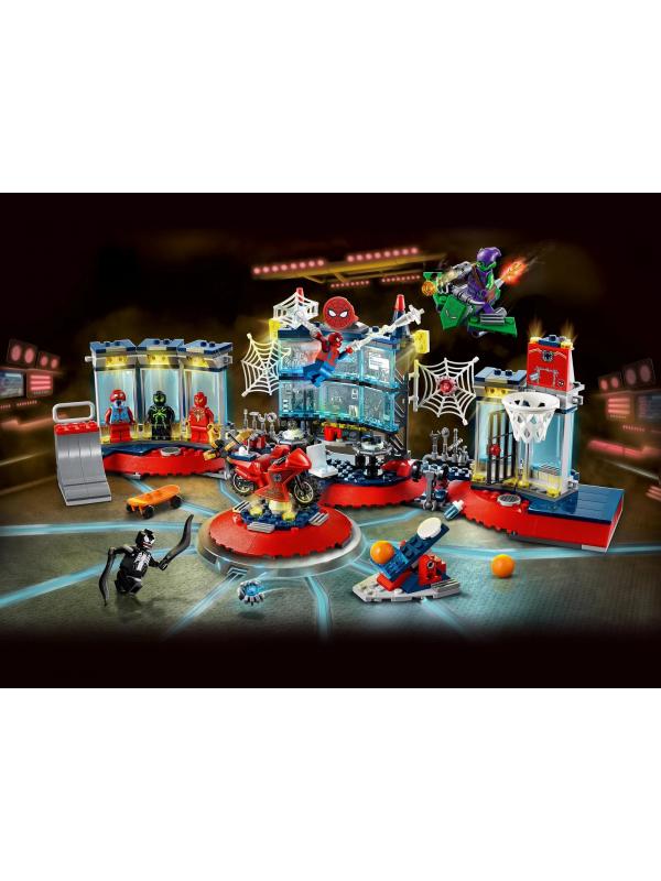 Конструктор LEGO Super Heroes «Нападение на мастерскую паука» 76175 / 466 деталей