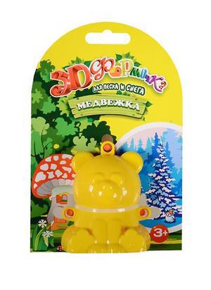 Формочка 3D Медвежка