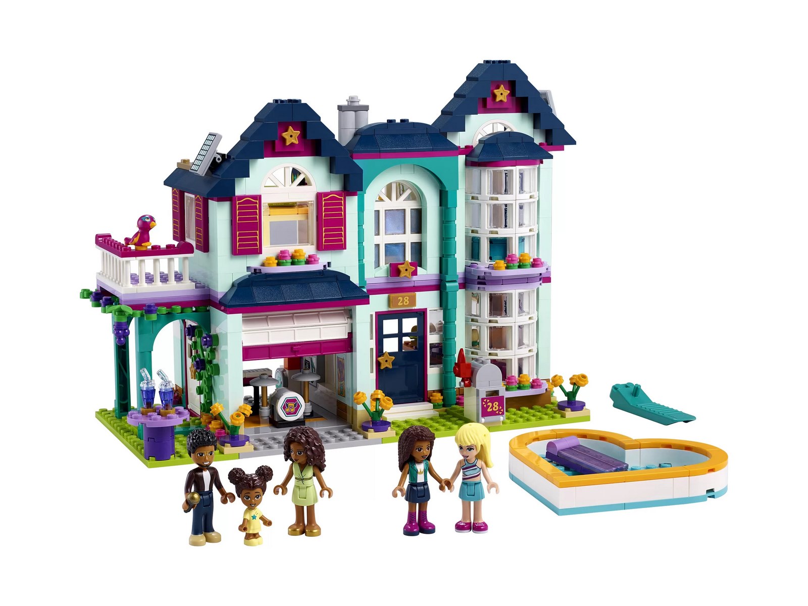 Конструктор LEGO Friends «Дом семьи Андреа» 41449 / 802 детали