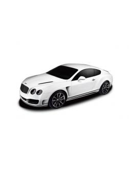 Машинка на радиоуправлении RASTAR Bentley Continental GT speed, цвет белый 27MHZ, 1:24