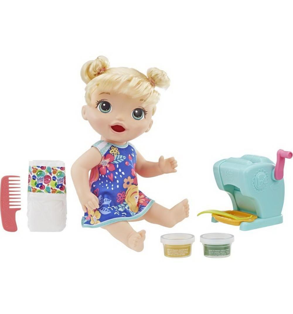 Кукла Hasbro BABY ALIVE Малышка и макароны с аксессуарами