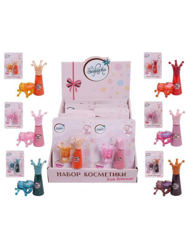 Набор косметики для девочек Зефирка &