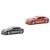 Машинка металлическая Uni-Fortune RMZ City 1:43 Porsche Panamera Turbo, без механизмов, 2 цвета (черный/красный)