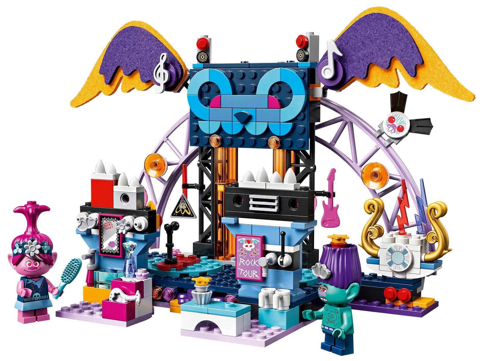 Конструктор LEGO Trolls «Концерт в городе Рок-на-Вулкане» 41254 / 387 деталей