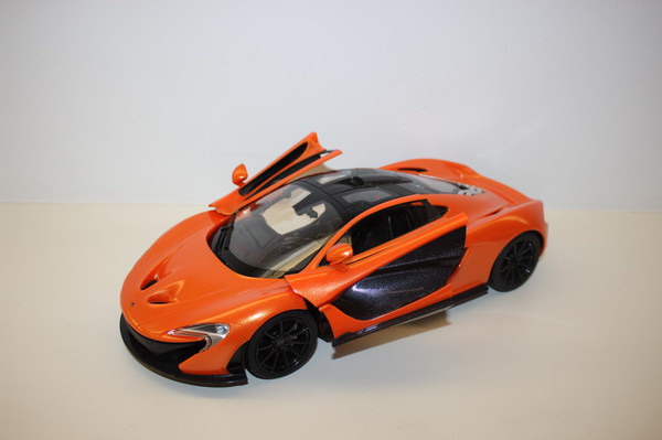 Машинка на радиоуправлении RASTAR McLaren P1, цвет оранжевый 40MHZ, 1:14