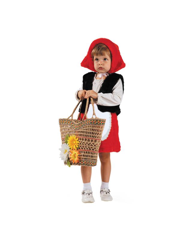 Карнавальный костюм Батик Красная шапочка (мех) размер 28 (детский)