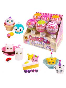 Игрушки CakePop Cuties в индивидуальной капсуле Jumbo Pop Single, 6 шт. в дисплее 4 вида в ассортименте.