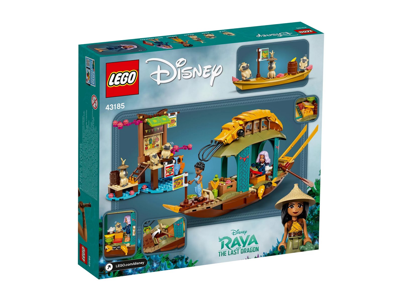 Конструктор LEGO Disney Princess «Лодка Буна» 43185 / 247 деталей