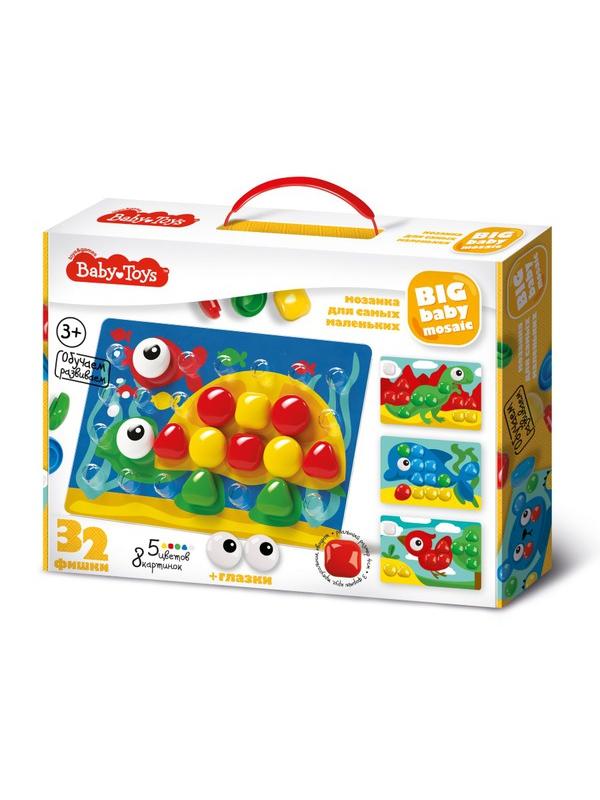 Мозаика для самых маленьких BABY TOYS d40/5 цв/32 эл