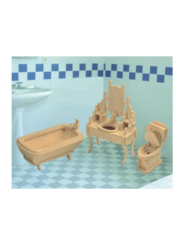 Сборная деревянная модель Чудо-Дерево Мебель Ванная комната
