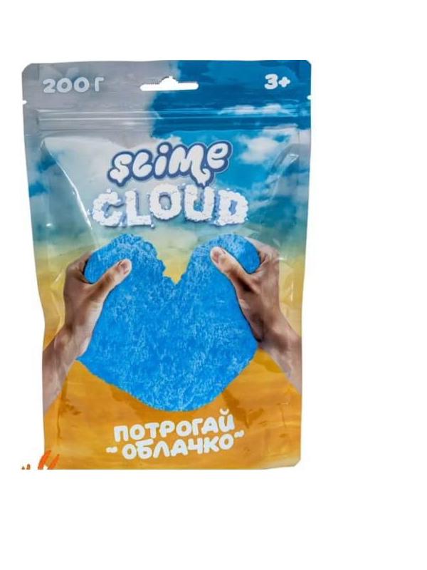 Слайм Slime Cloud Потрогай облачко Голубое небо с ароматом тропик, 200 г