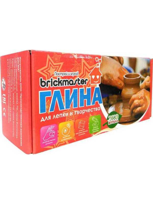 Глина для лепки и творчества Брикмастер 1000 гр
