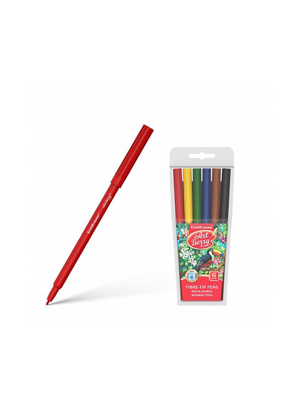 Фломастеры ErichKrause 6 цветов