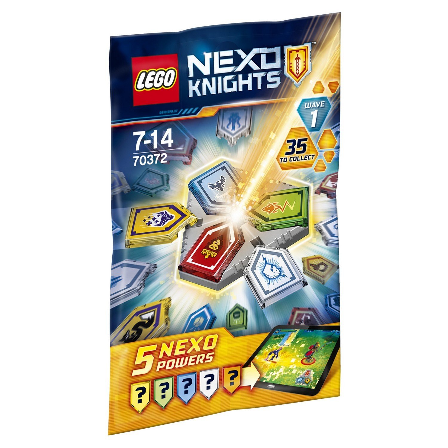 Конструктор LEGO Nexo Knights «Комбо NEXO Силы» 1 полугодие, 70372 / 10 деталей
