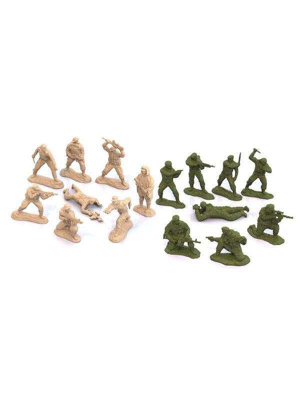 Солдатики 16 шт. в блистере