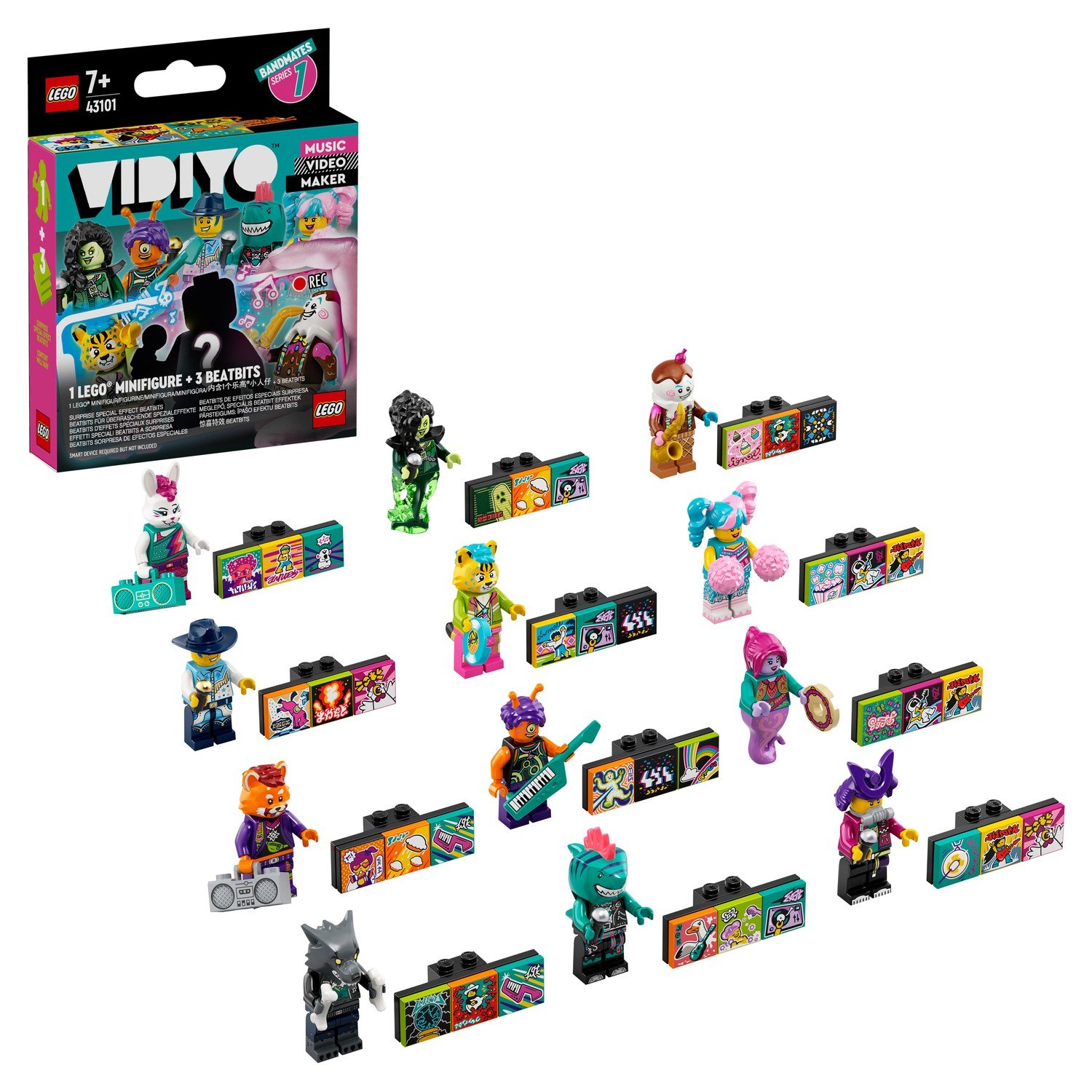Конструктор LEGO Vidiyo «Бэндмейты» 43101 / 11 деталей