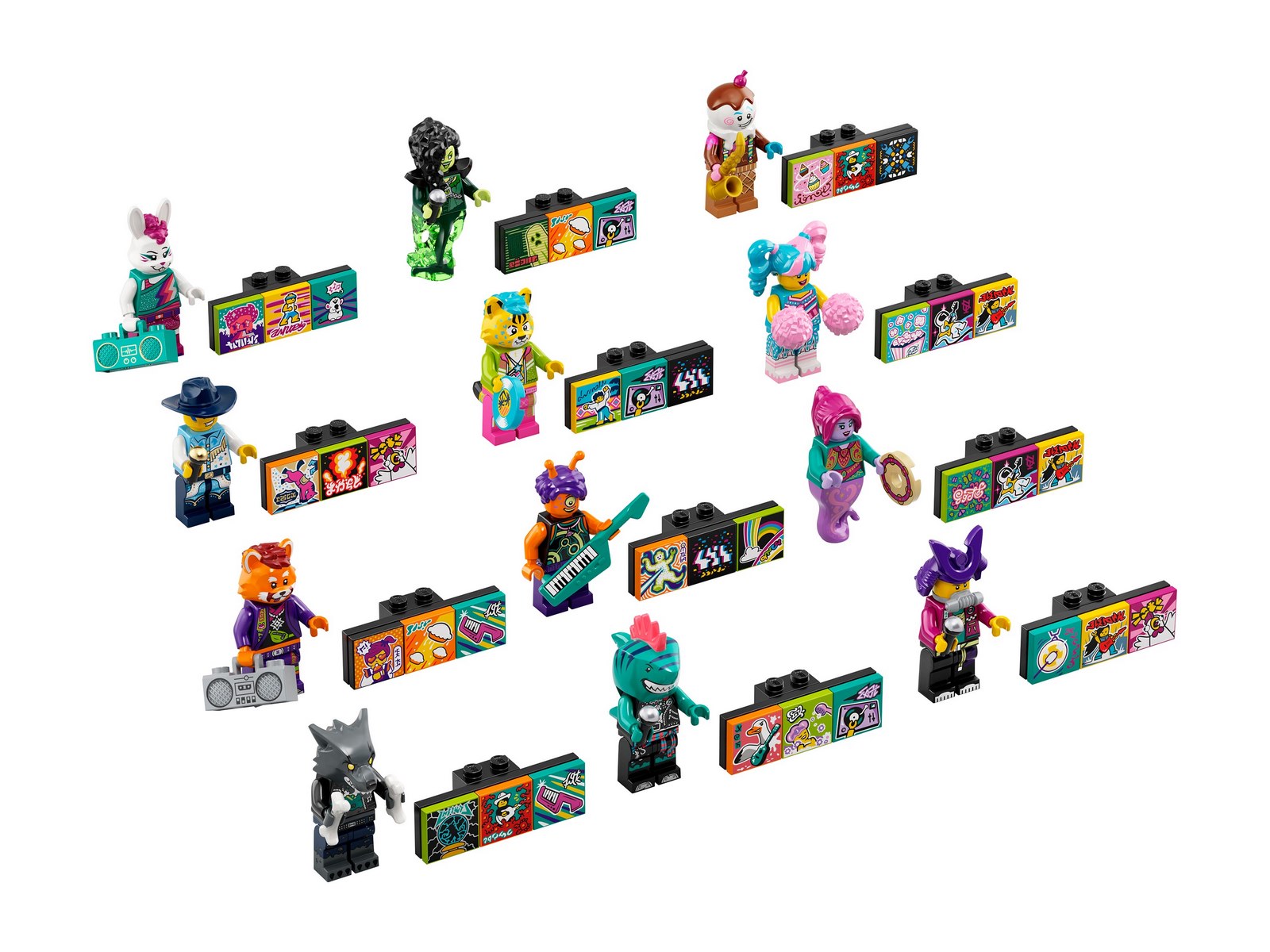 Конструктор LEGO Vidiyo «Бэндмейты» 43101 / 11 деталей