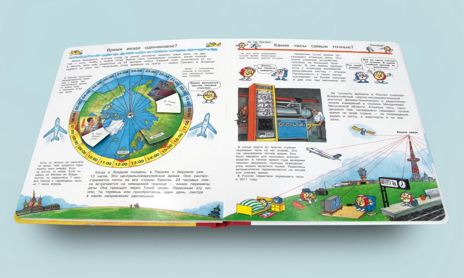 Книга. Что? Почему? Зачем? Что такое время (с волшебными окошками)