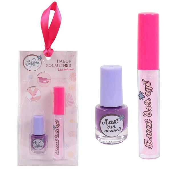 Набор косметики для девочек Зефирка &