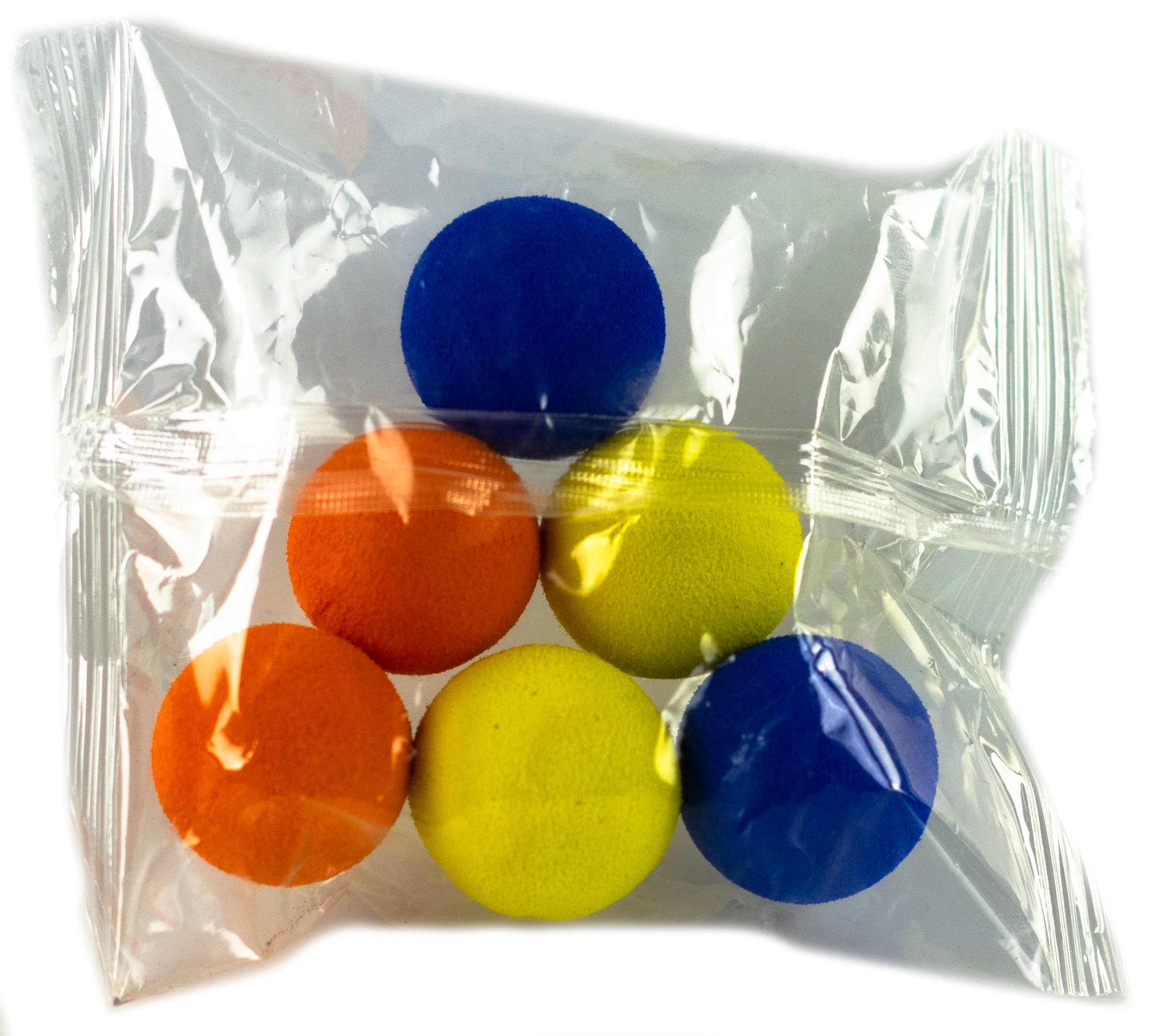 Игрушечный помповый бластер Junfa «Warrior» с мягкими шариками 6 шт., WA-16649-1 / сине-красный