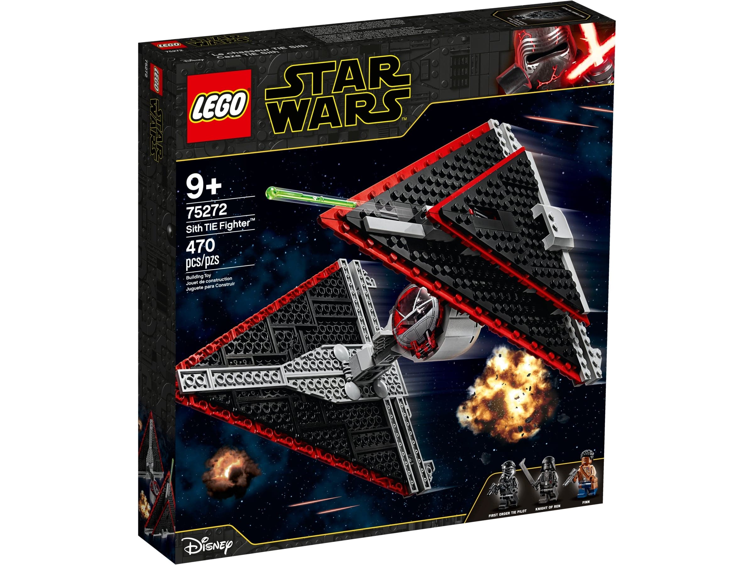 Конструктор LEGO Star Wars TM «Истребитель СИД ситхов» 75272 / 470 деталей