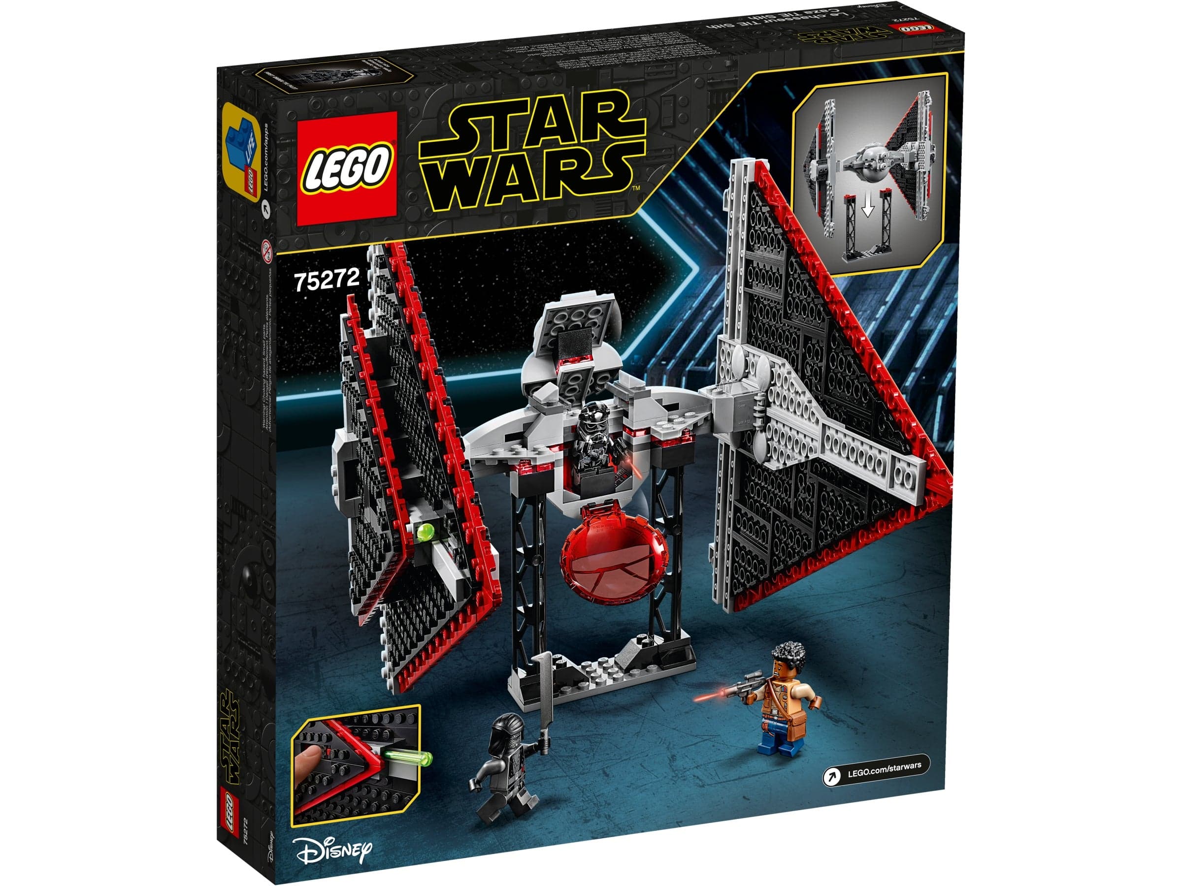 Конструктор LEGO Star Wars TM «Истребитель СИД ситхов» 75272 / 470 деталей