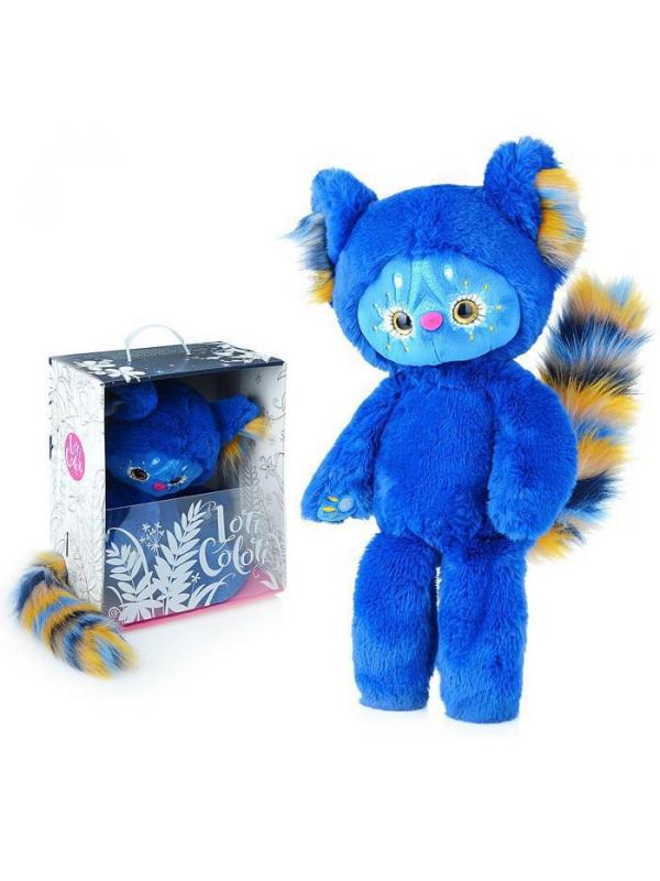 Мягкая игрушка BUDI BASA Lori Colori Тоши (синий) 25 см
