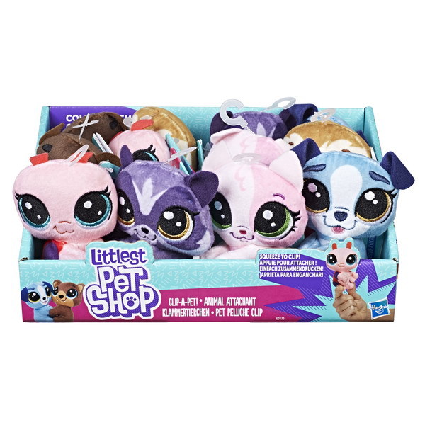 Littlest Pet Shop. Игрушка мягконабивная Пет-прилипала