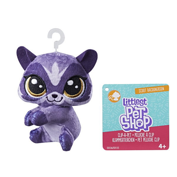 Littlest Pet Shop. Игрушка мягконабивная Пет-прилипала