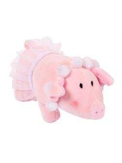 Свинка с бусами, в юбке-пачке, 15 см игрушка мягкая