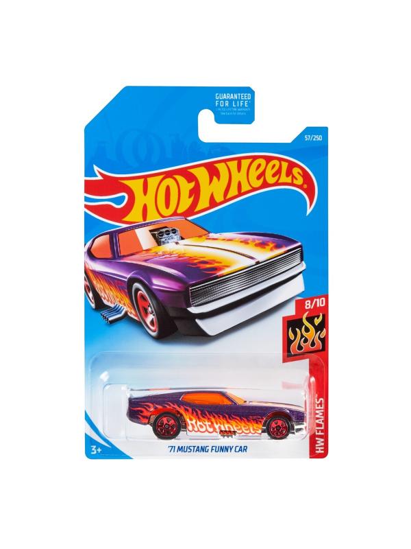 Машинка Базовая модель Hot Wheels «'71 Mustang Funny Car» 8/10