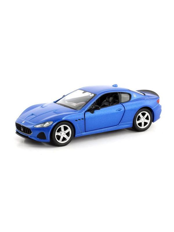 Машинка металлическая Uni-Fortune RMZ City 1:32 Maserati GranTurismo MC 2018 (цвет синий)