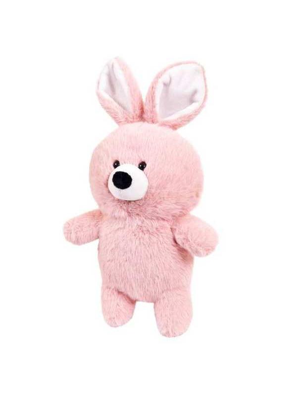 Флэтси. Кролик розовый, 24 см. игрушка мягкая