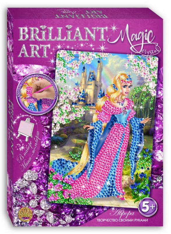 Мозаика со стразами Magic Crystal Аврора.