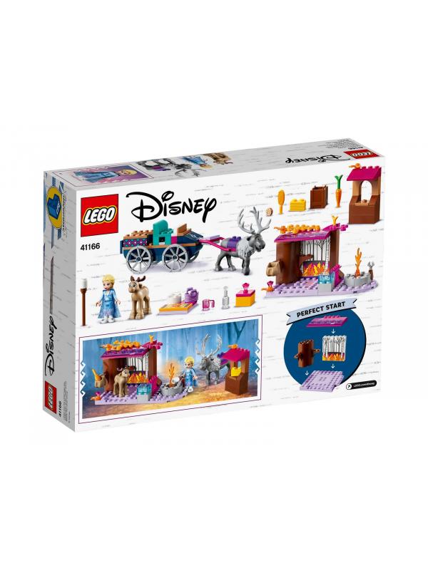 Конструктор LEGO Disney Frozen-2 «Дорожные приключения Эльзы» 41166 / 116 деталей